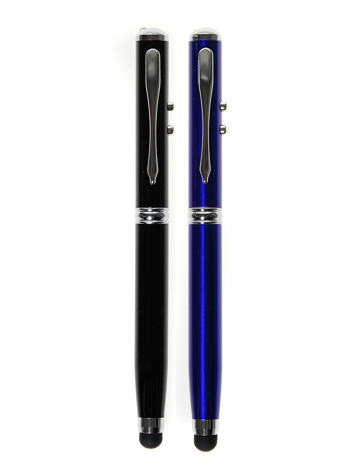4-in-1 Stylus Laser Pen Blue