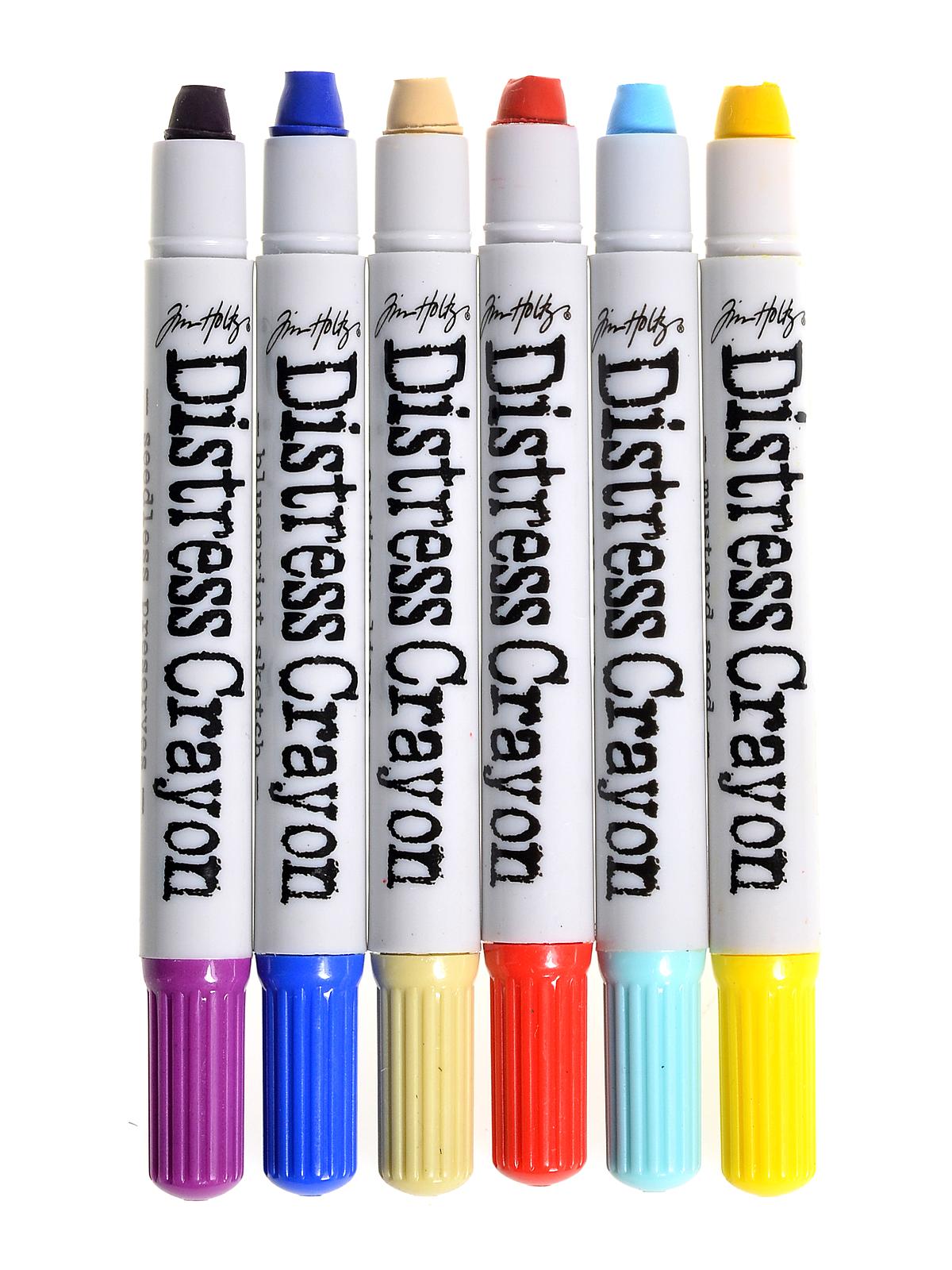 Distress Crayons lucky clover