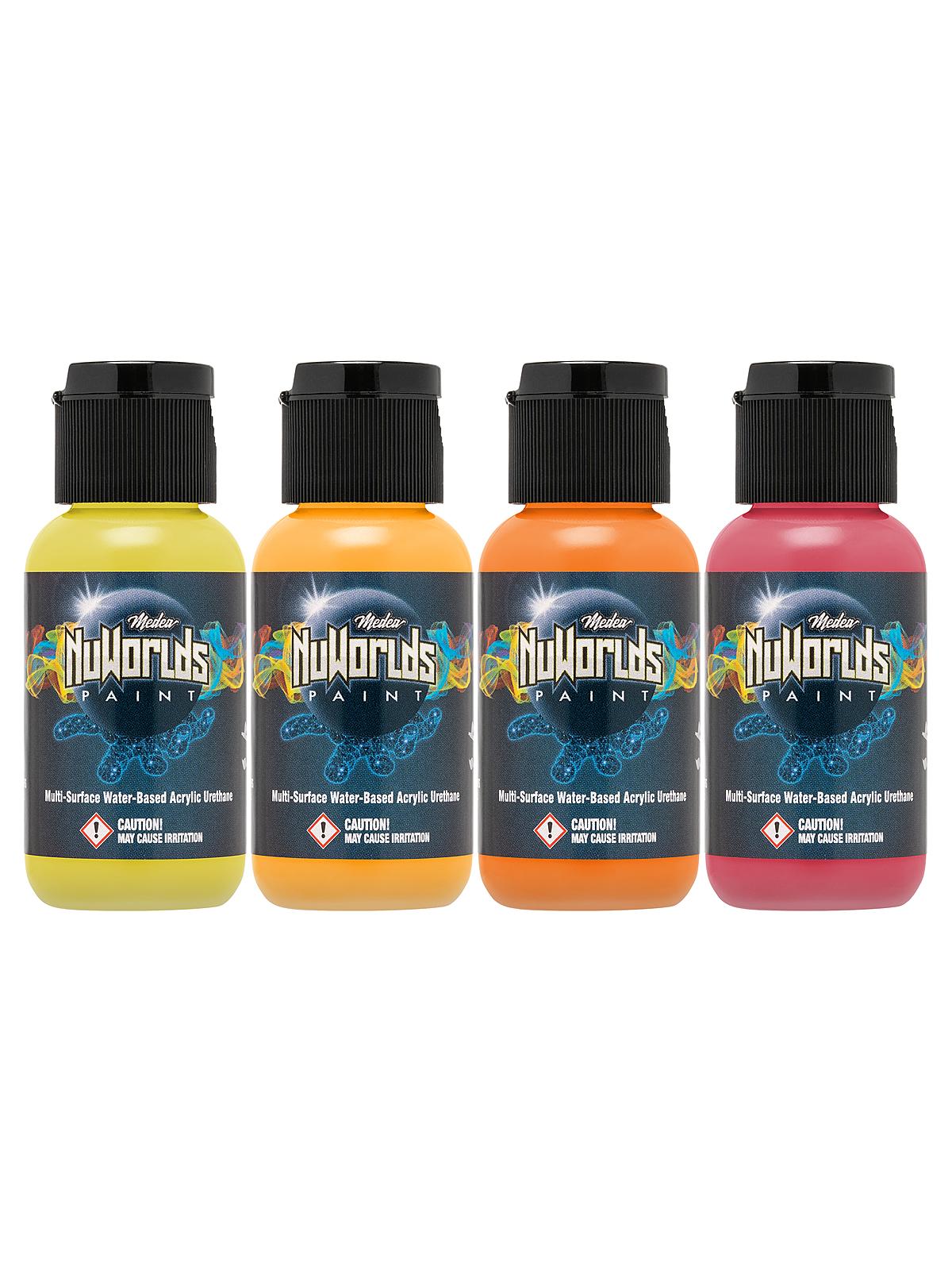 NuWorlds Paints 1 oz. bottle impenetrable dark blue