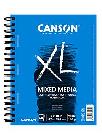 XL Mix Media Pads 9 in. x 12 in. pad of 60 sheets wire bound