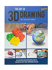 The Art of 3D Drawing shows artists how to transform simple pencil sketches into jaw-dropping, photorealistic masterpieces. Through a variety of step-by-step exercises and demonstrations, pencil artists learn to take their drawing skills to a whole new level, beginning with a review of the basics, including perspective, shading, rendering textures, and building dimension. Practice lessons then demonstrate how to draw a range of subjects in realistic detail, from food and candy wrappers to animals and portraits. Finally, aspiring artists learn to use color media, including pencils and airbrushing, to add even greater dimension and realism to their artwork to complete their three-dimensional masterpieces.Author: Stefan Pabst128pp., 8.75x11.67