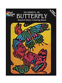 Butterfly Stained Glass Coloring Book Butterfly Stained Glass Coloring Book