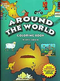 Around the World Coloring Book Around the World Coloring Book