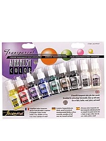 Airbrush color sets metallic