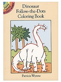 Dinosaur Follow-The-Dots Coloring Book Dinosaur Follow-The-Dots Coloring Book