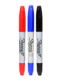 Twin Tip Marker black