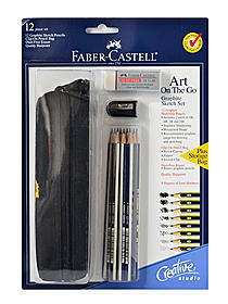 Art on the Go Graphite Pencil Drawing Set set of 12