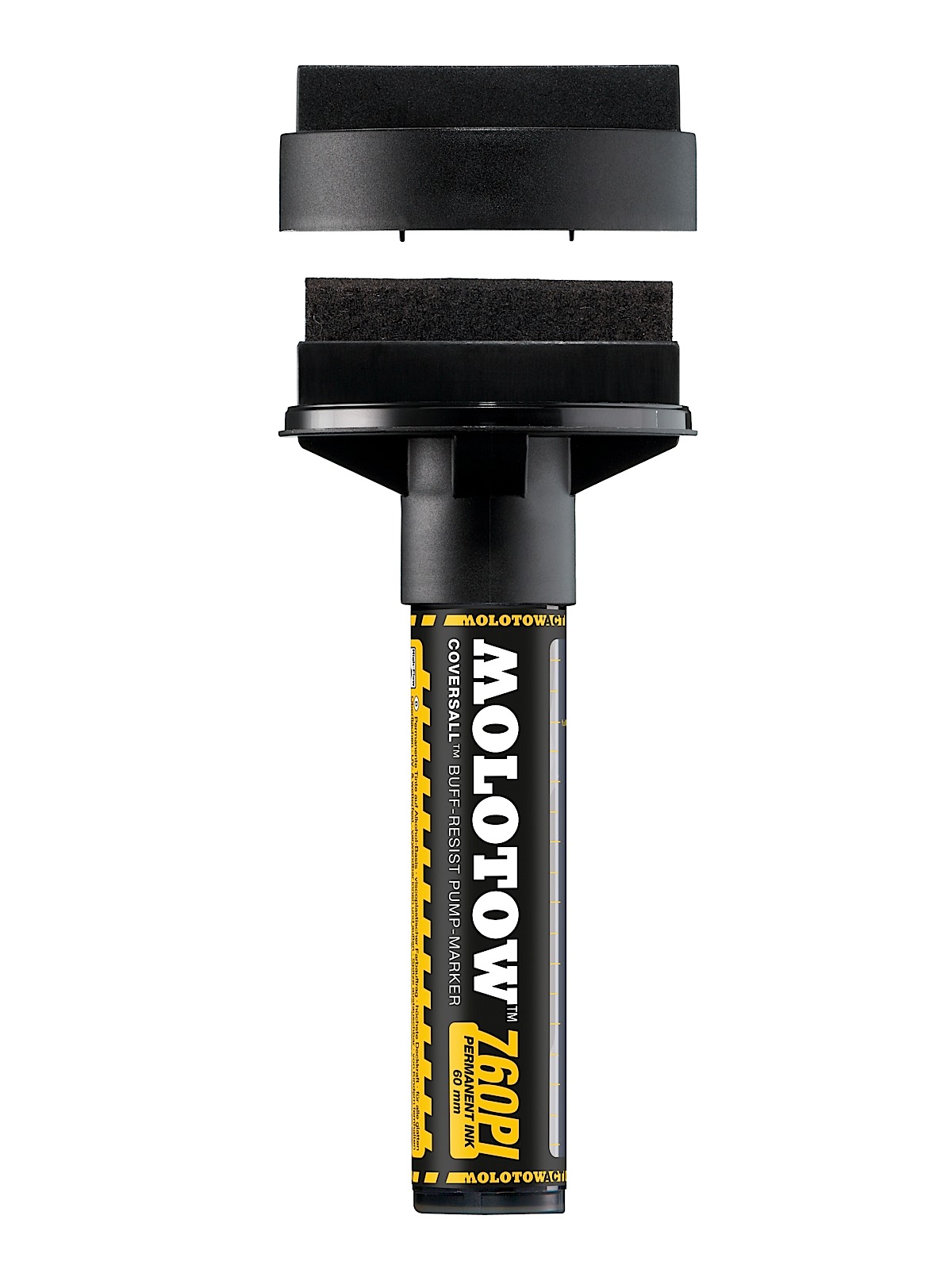 Masterpiece Paint Markers CoversAll cocktail buff-resist pump marker signal black 60 mm
