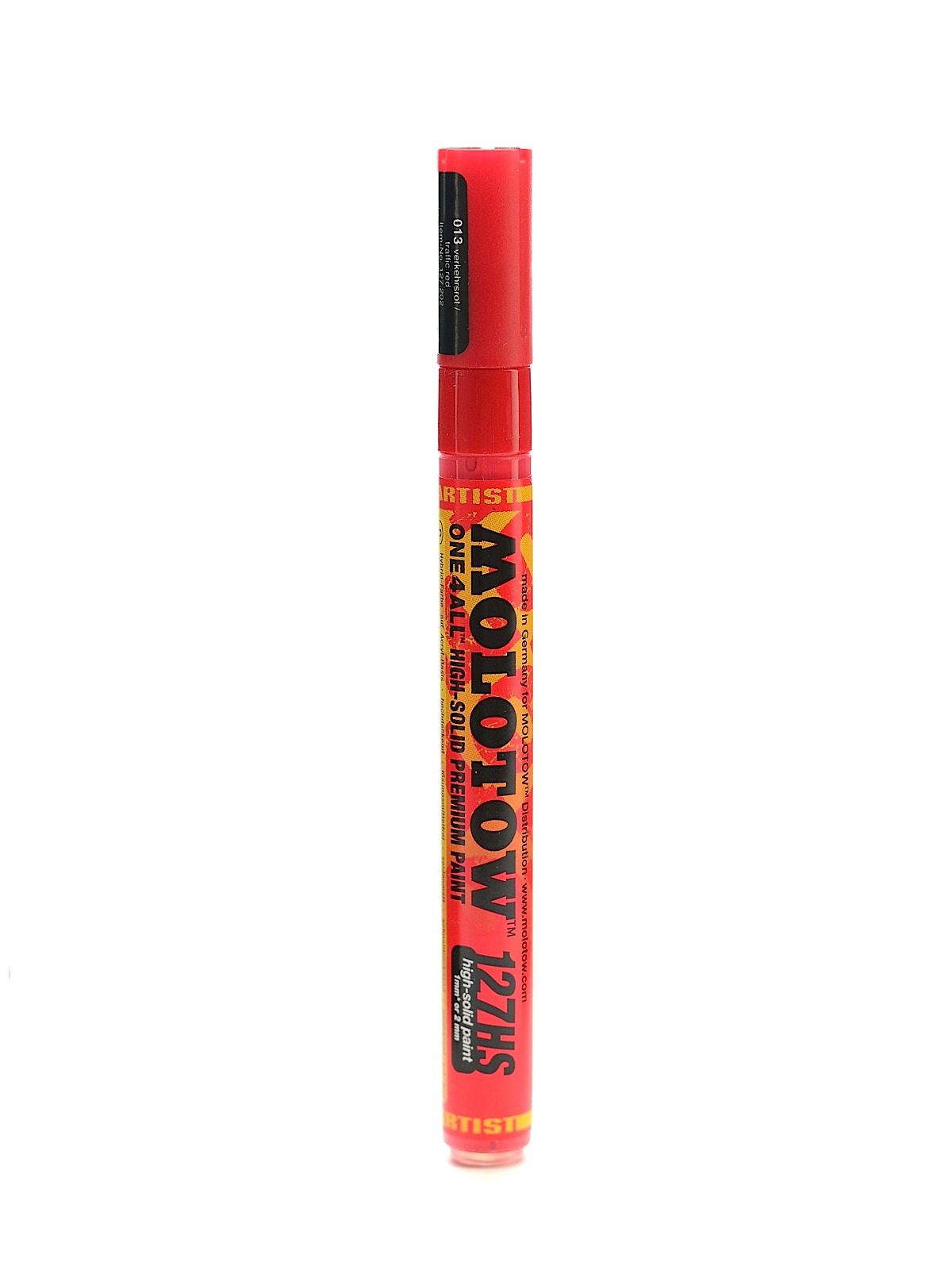 One4All Acrylic Paint Markers 2 mm traffic red 013