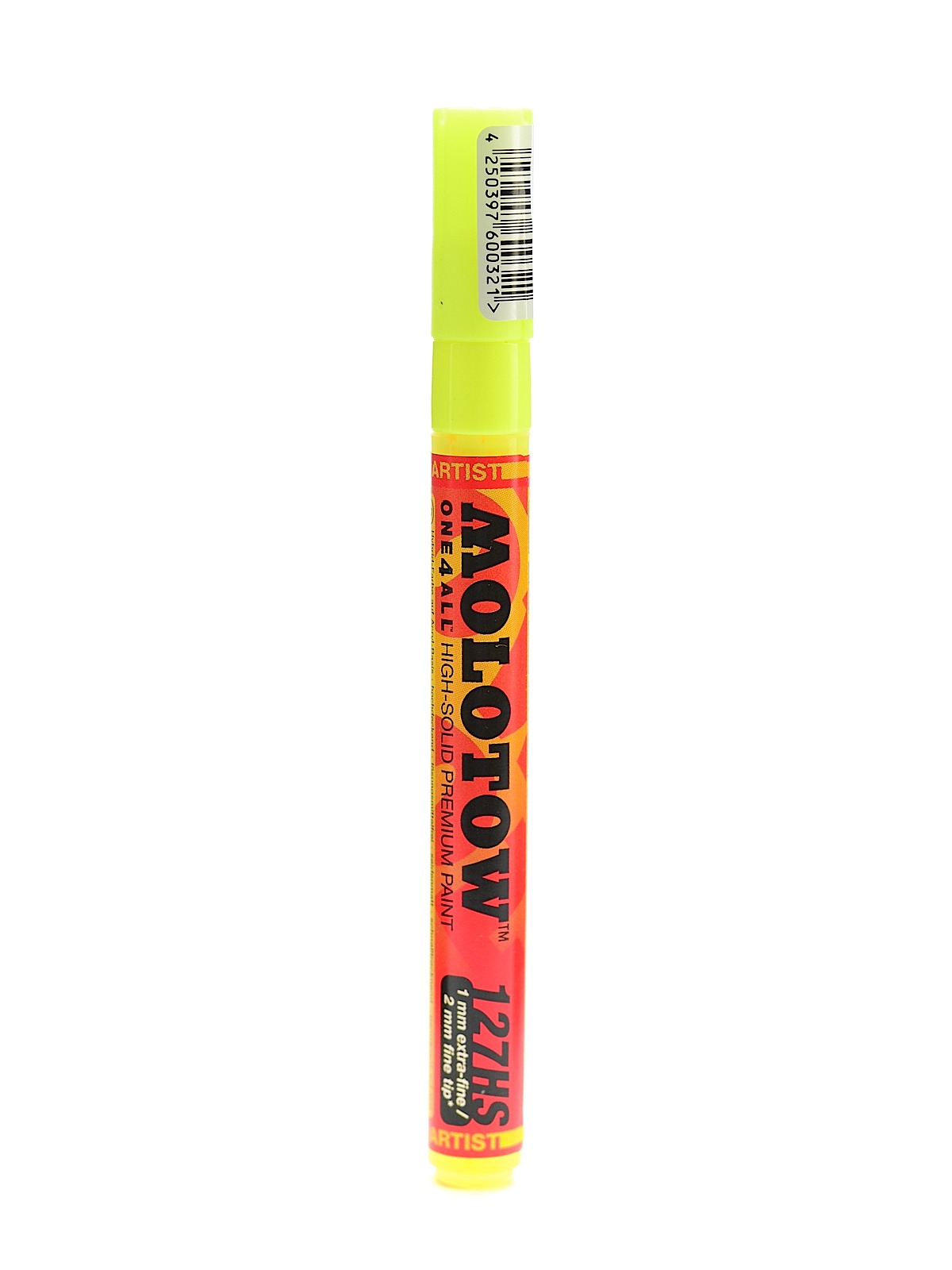 One4All Acrylic Paint Markers 2 Mm Neon Yellow Fluorescent 220