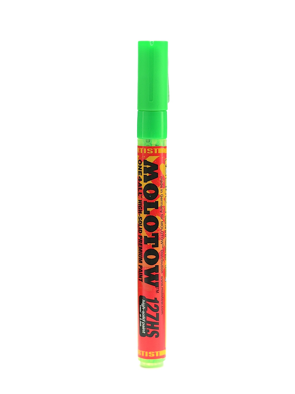 One4All Acrylic Paint Markers 2 mm neon green fluorescent 219