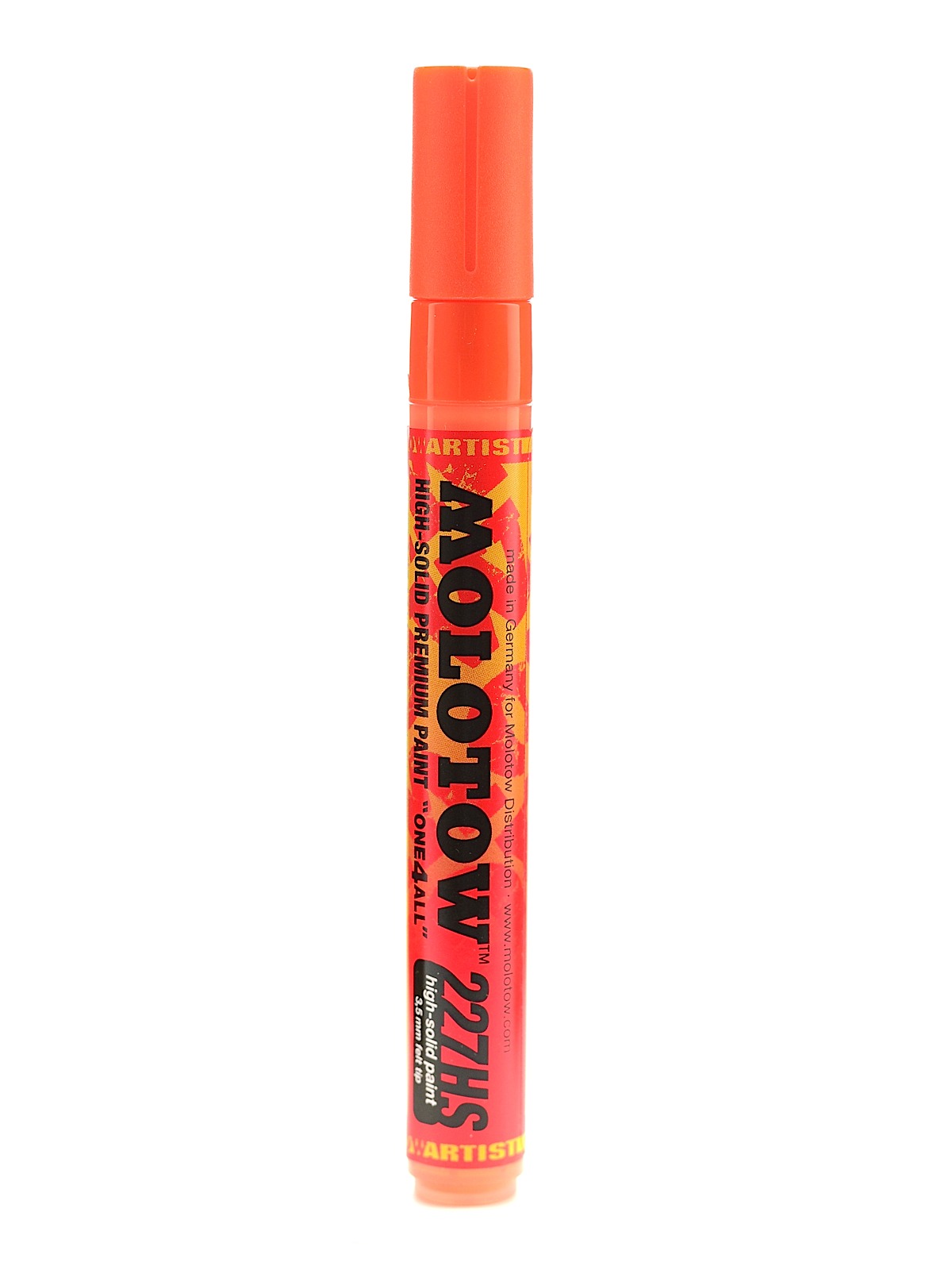 One4All Acrylic Paint Markers 4 Mm Dare Orange 085