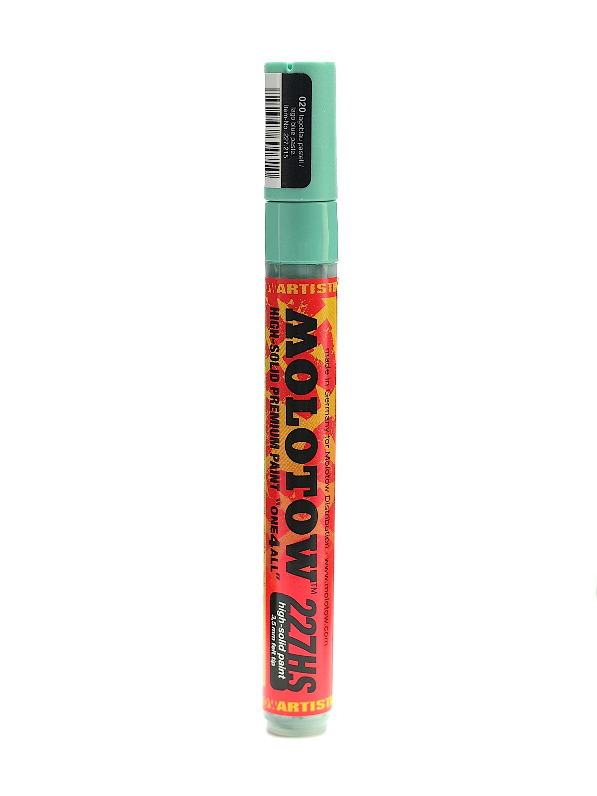 One4All Acrylic Paint Markers 4 mm lago blue pastel 020