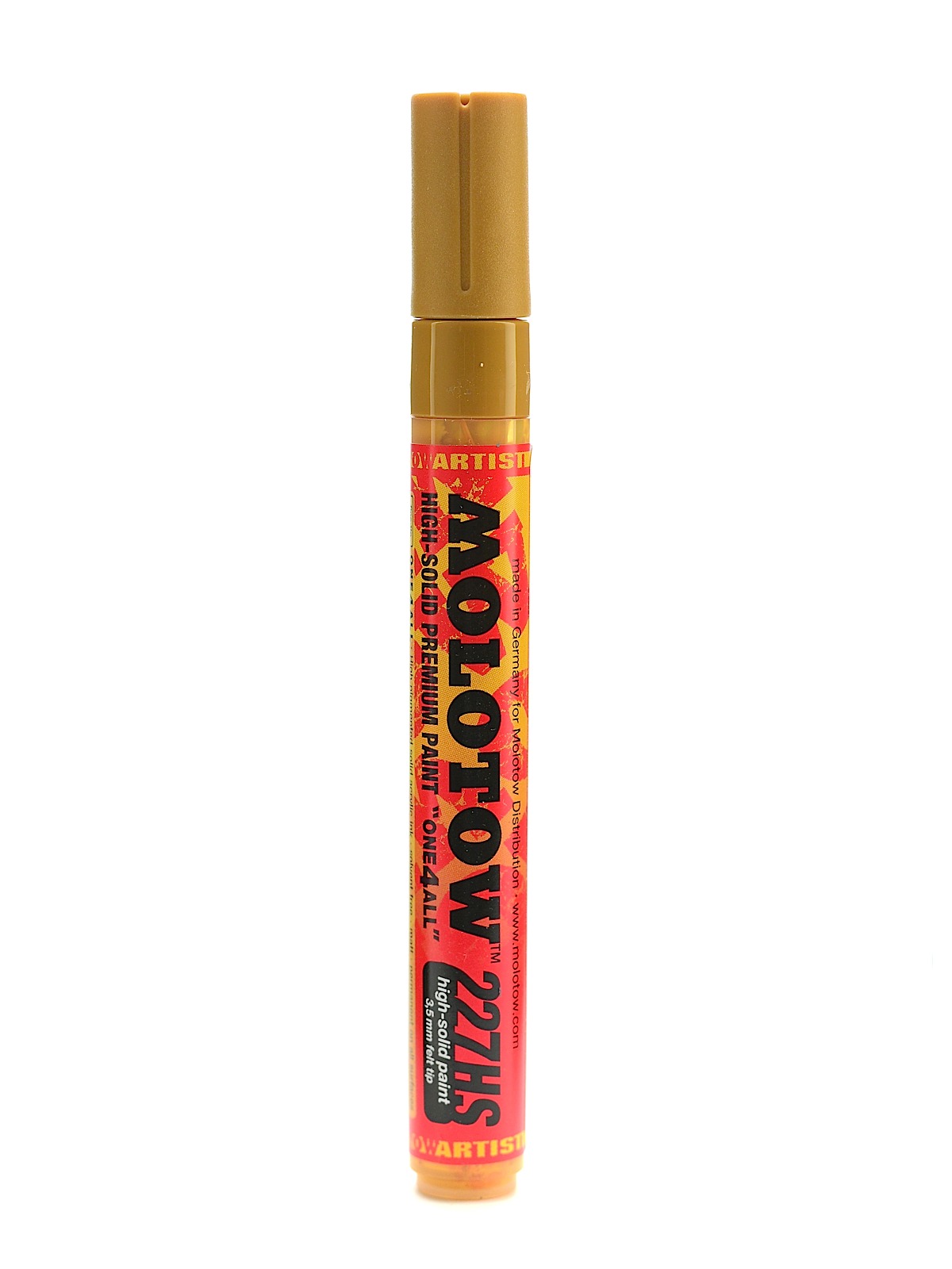 One4All Acrylic Paint Markers 4 mm ochre brown light 208