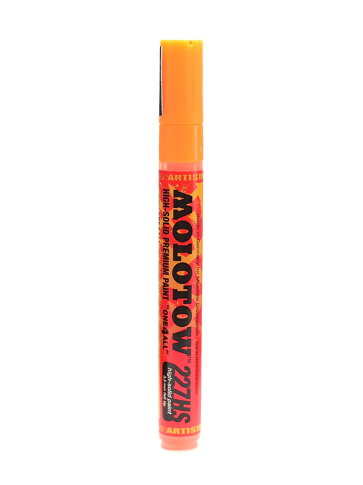 One4all Acrylic Paint Markers 4 Mm Neon Orange Fluorescent 218