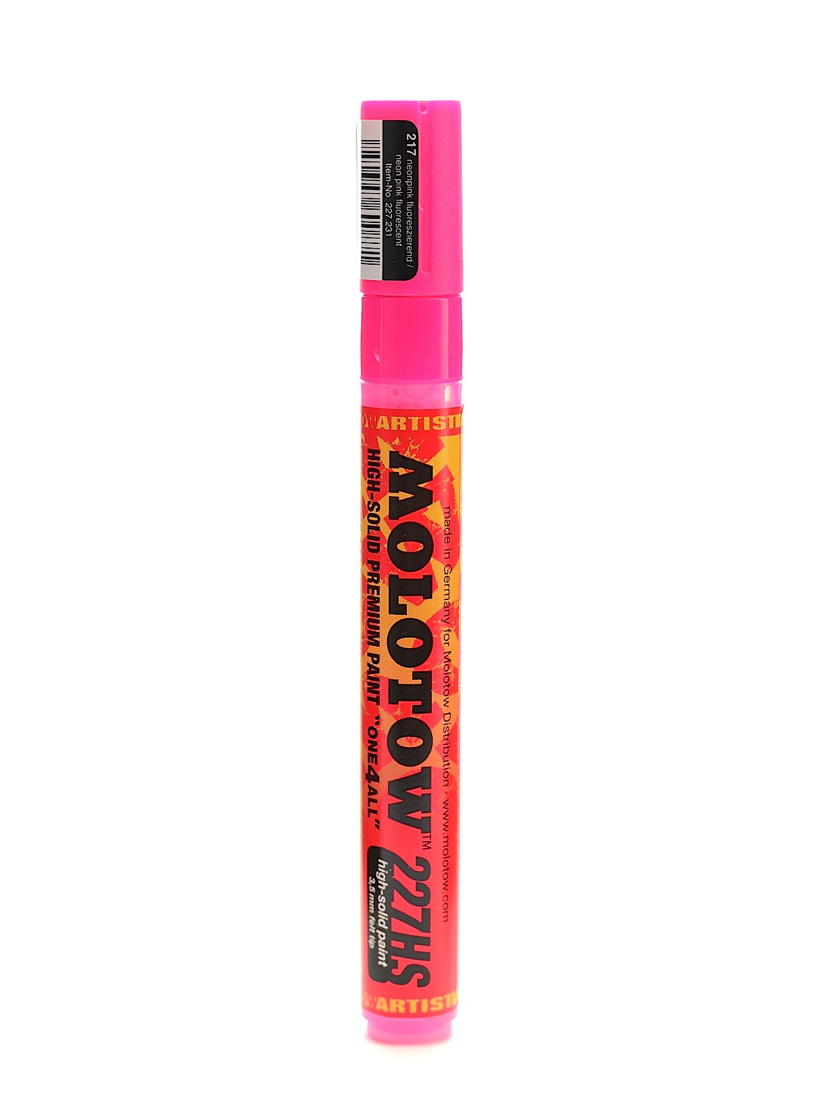 One4all Acrylic Paint Markers 4 Mm Neon Pink Fluorescent 217