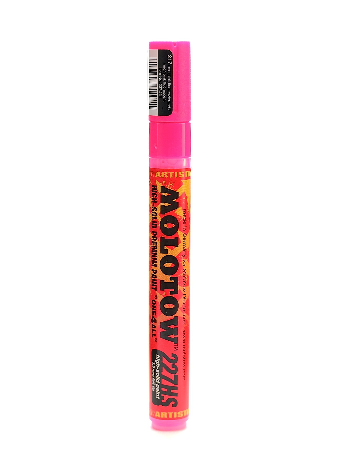 One4All Acrylic Paint Markers 4 mm neon pink fluorescent 217