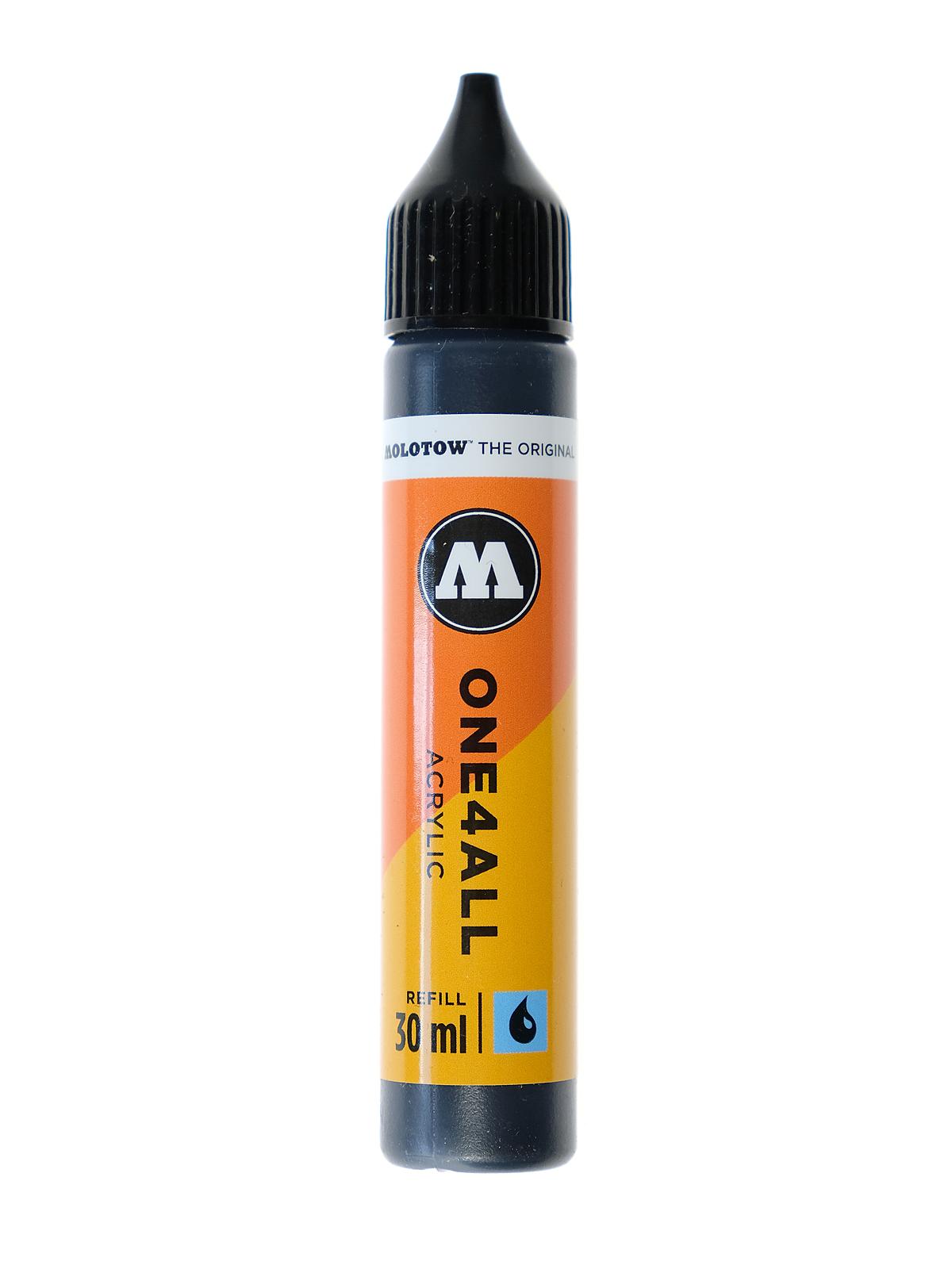 One4all Acrylic Paint Marker Refill Signal Black 30 Ml 180