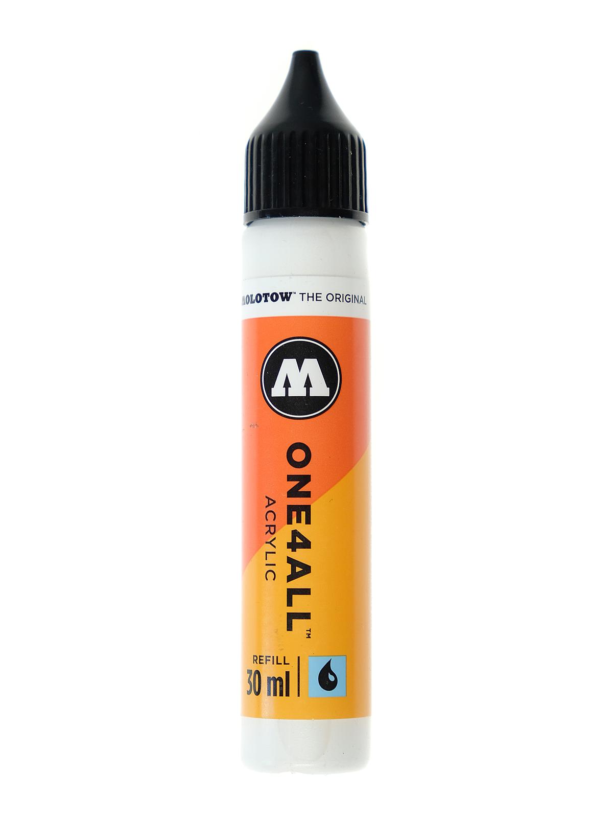 One4all Acrylic Paint Marker Refill Signal White 30 Ml 160