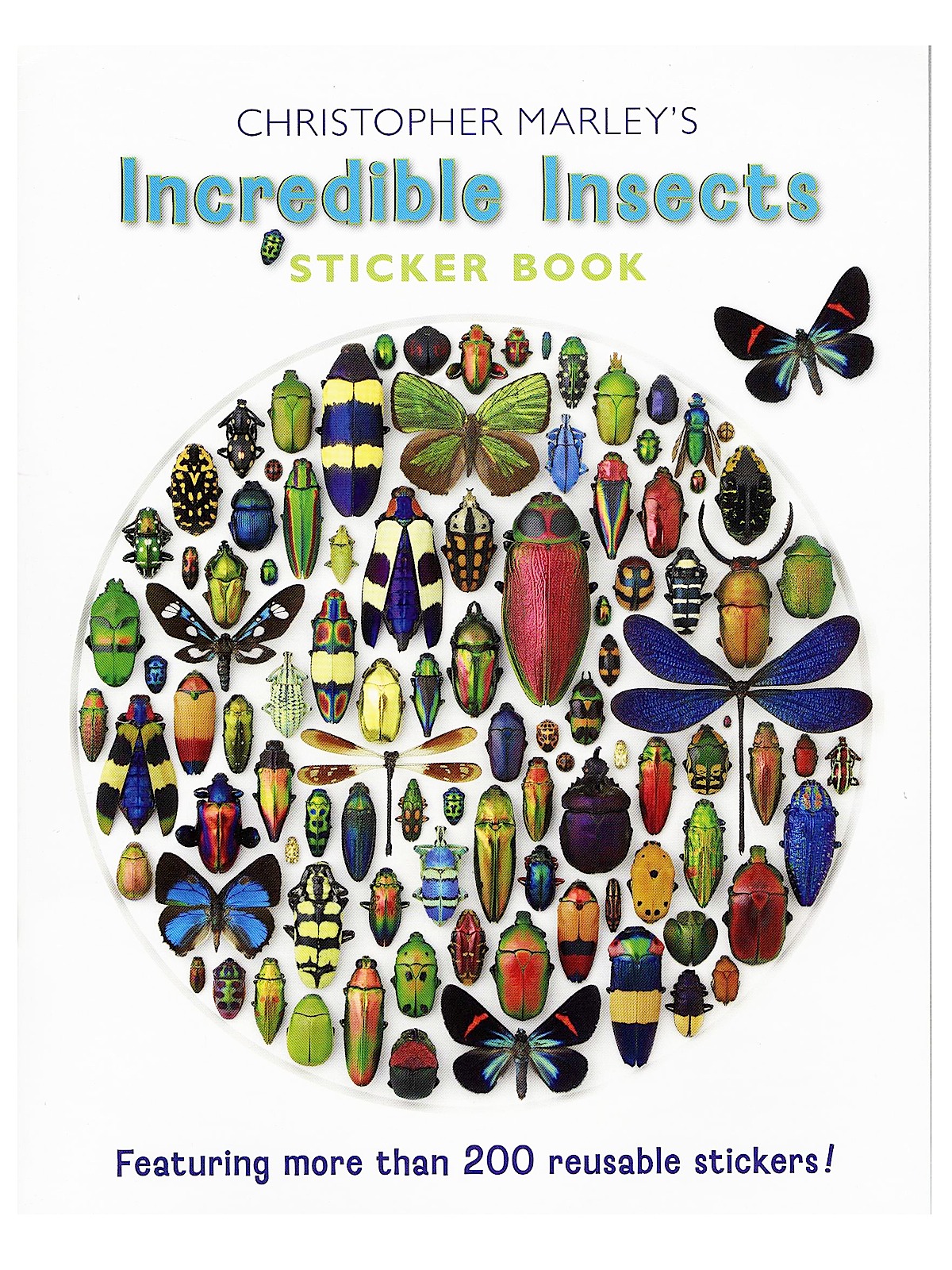 Sticker Books Christopher Marley: Incredible Insects