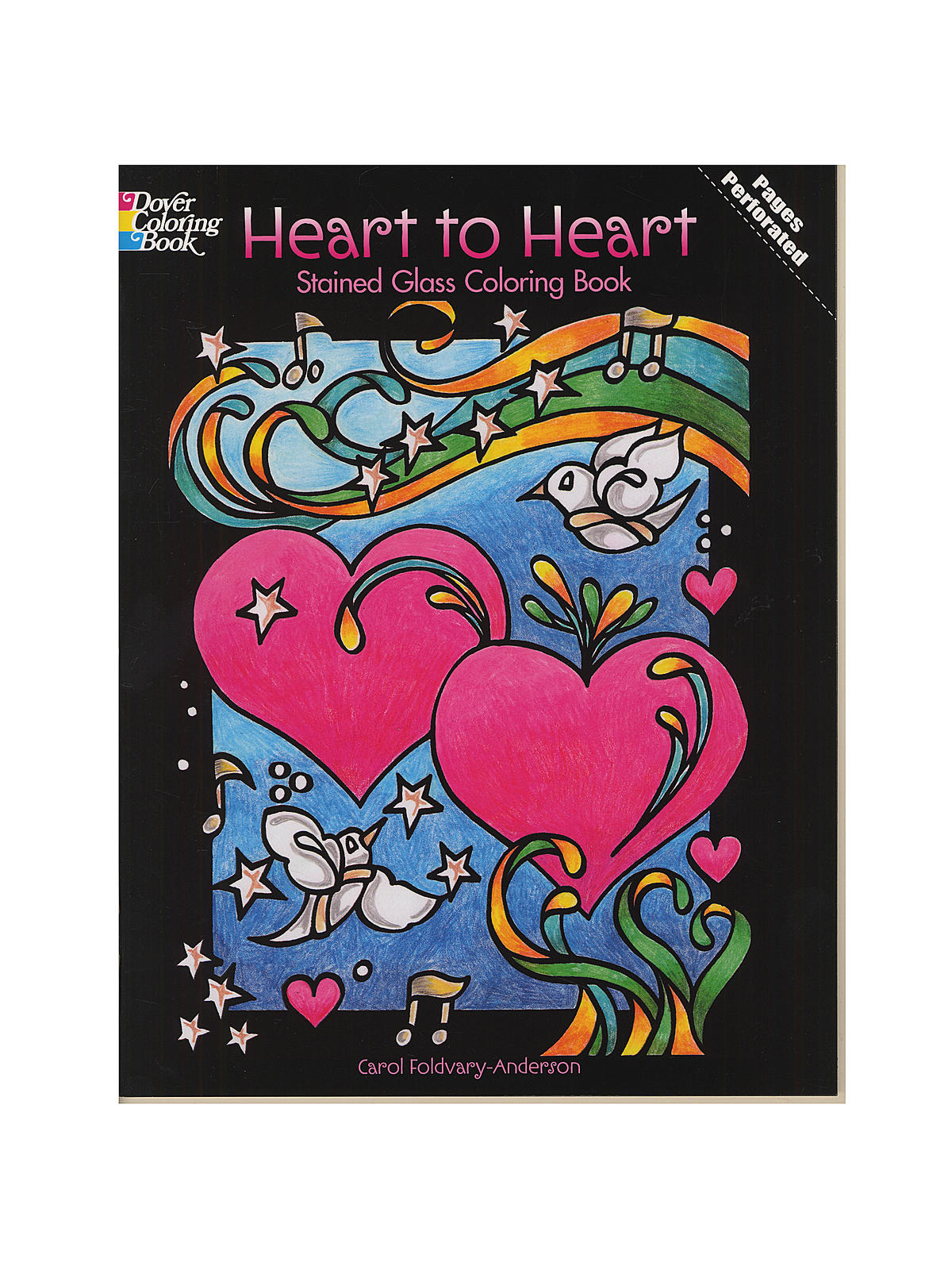 Stained Glass Coloring Books Heart To Heart
