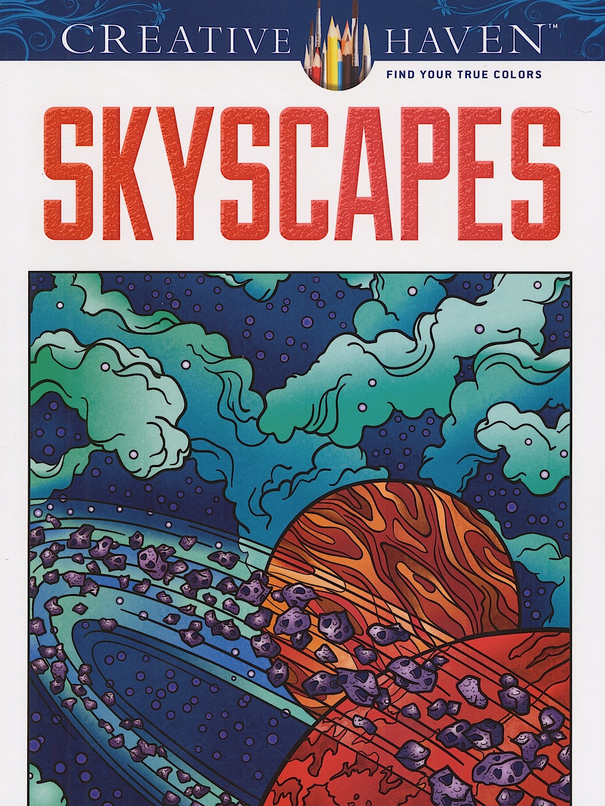 Creative Haven Coloring Books Skyscapes