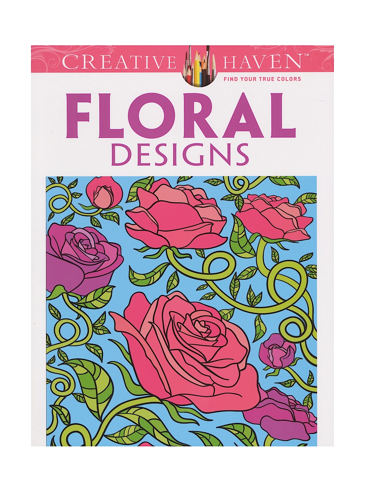 Creative Haven Coloring Books Floral Designs