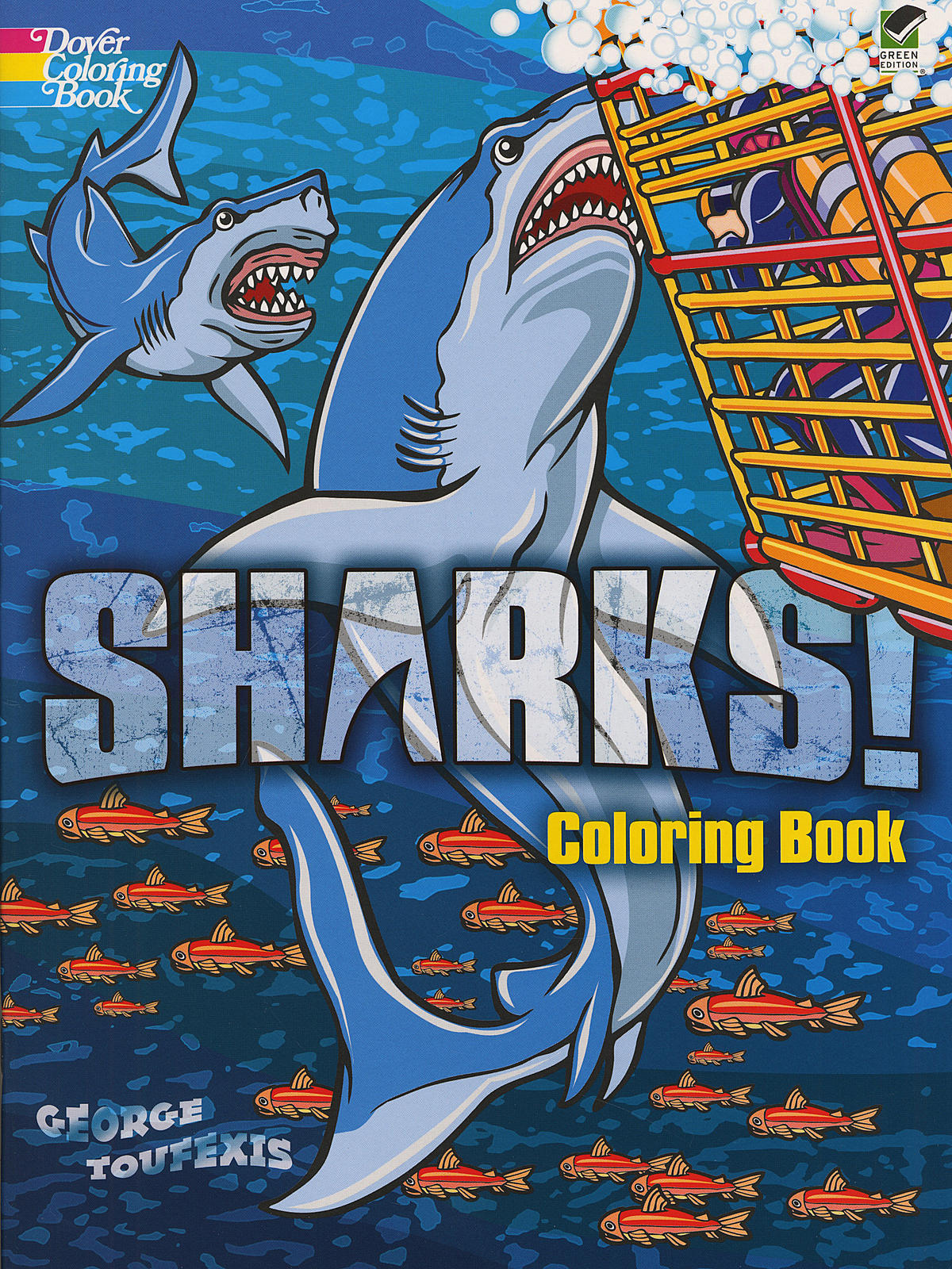 Coloring Book Sharks