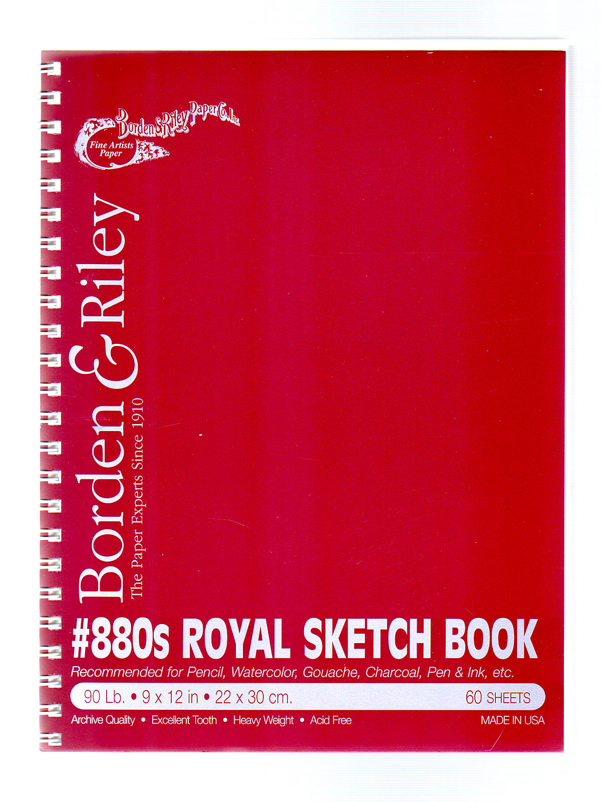 #880 Royal Sketch Paper 9 In. X 12 In. Pad 60 Sheets