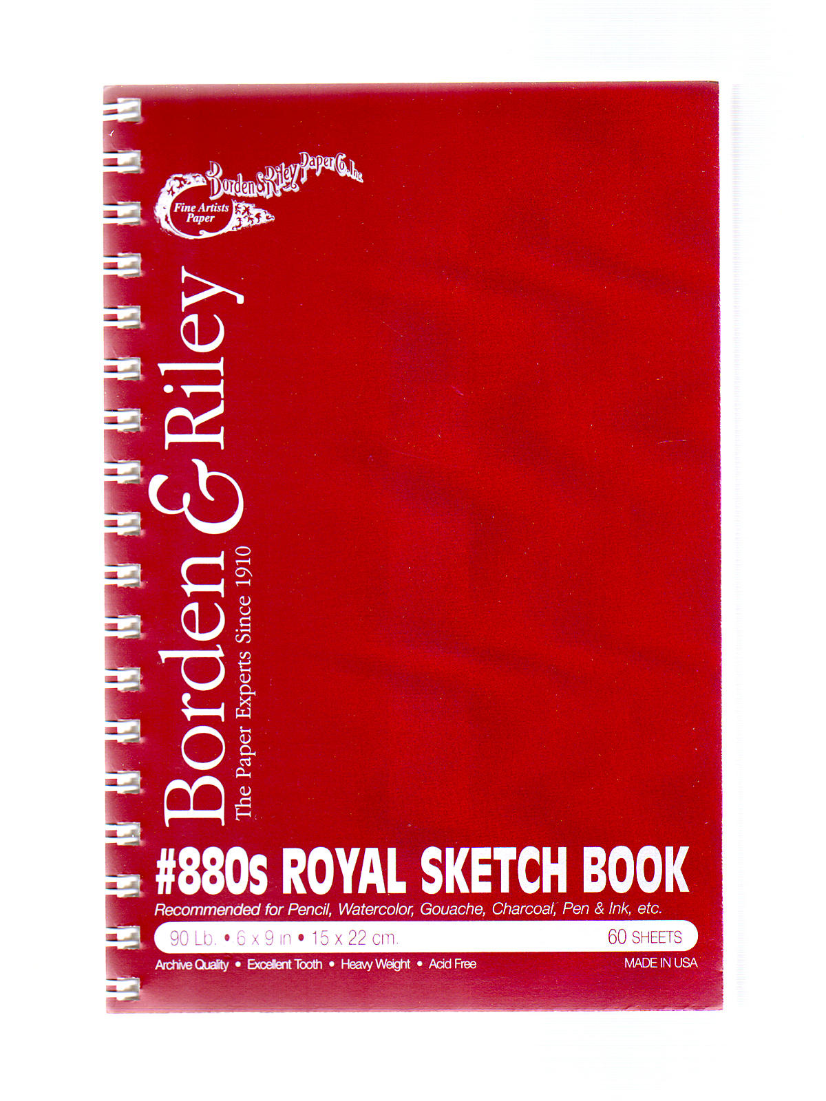 #880 Royal Sketch Paper 6 In. X 9 In. Pad 60 Sheets