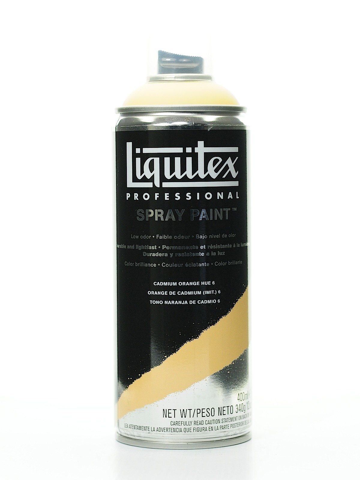 Professional Spray Paint 400 ml (12 oz) cadmium orange hue 6