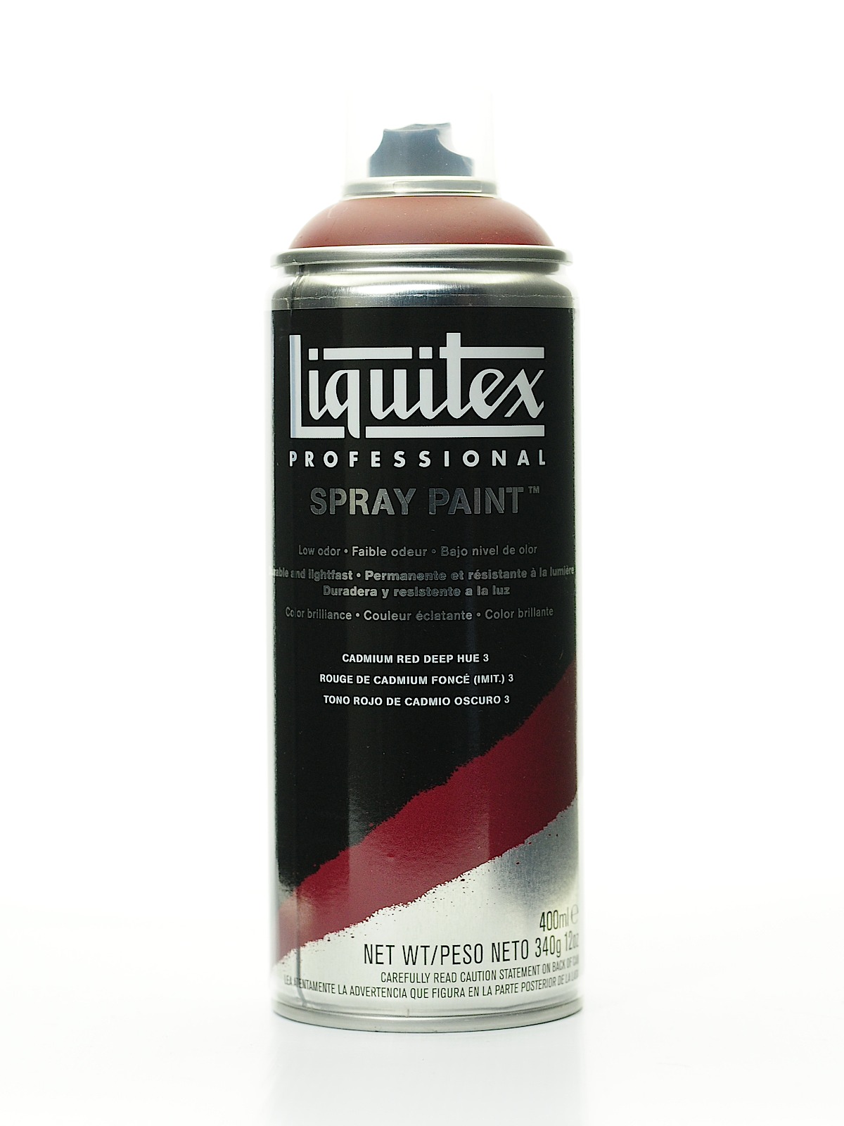 Professional Spray Paint 400 ml (12 oz) cadmium red deep hue 3