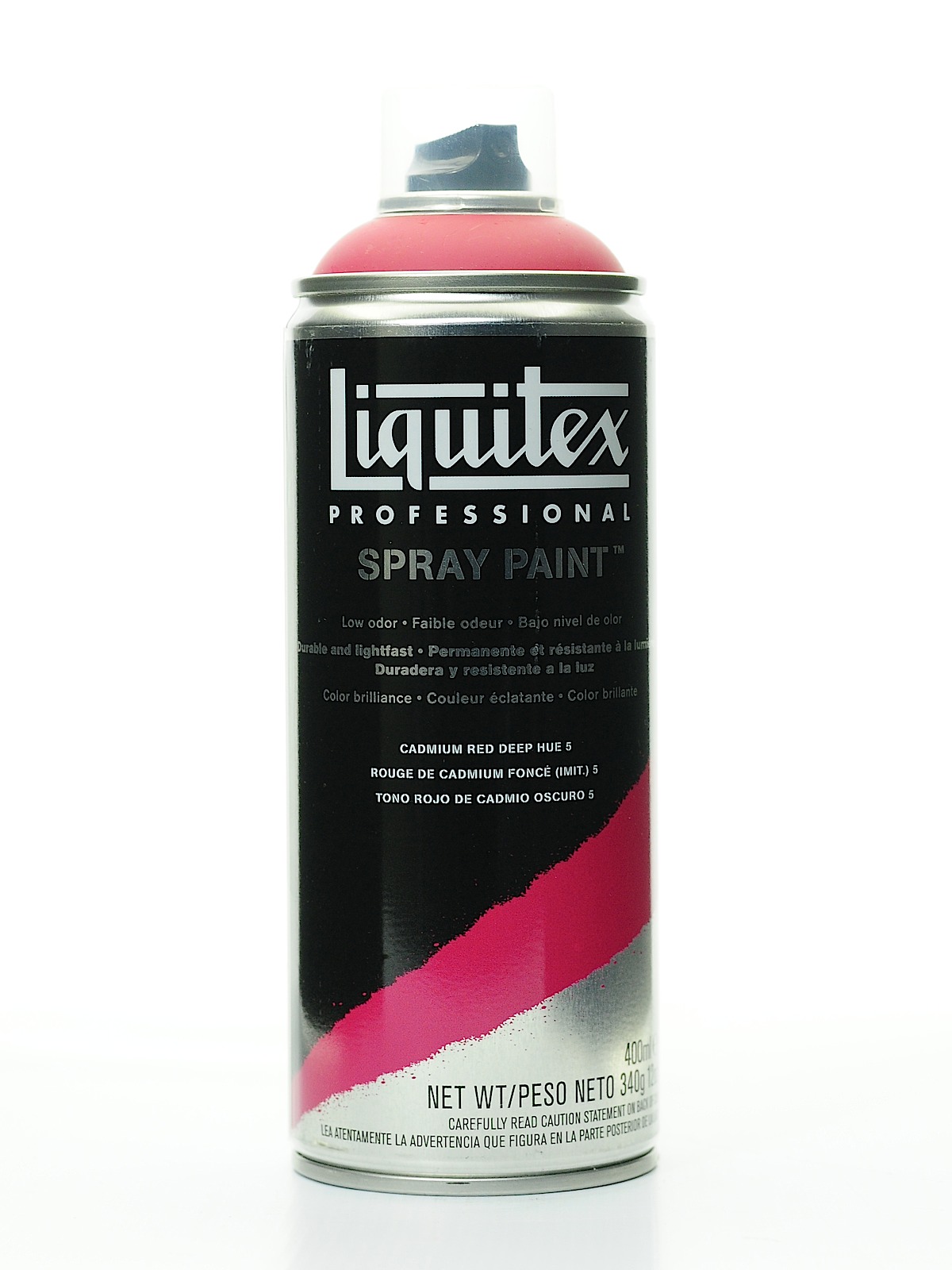 Professional Spray Paint 400 ml (12 oz) cadmium red deep hue 5