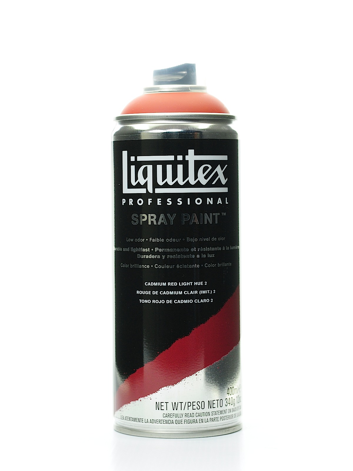 Professional Spray Paint 400 ml (12 oz) cadmium red light hue 2