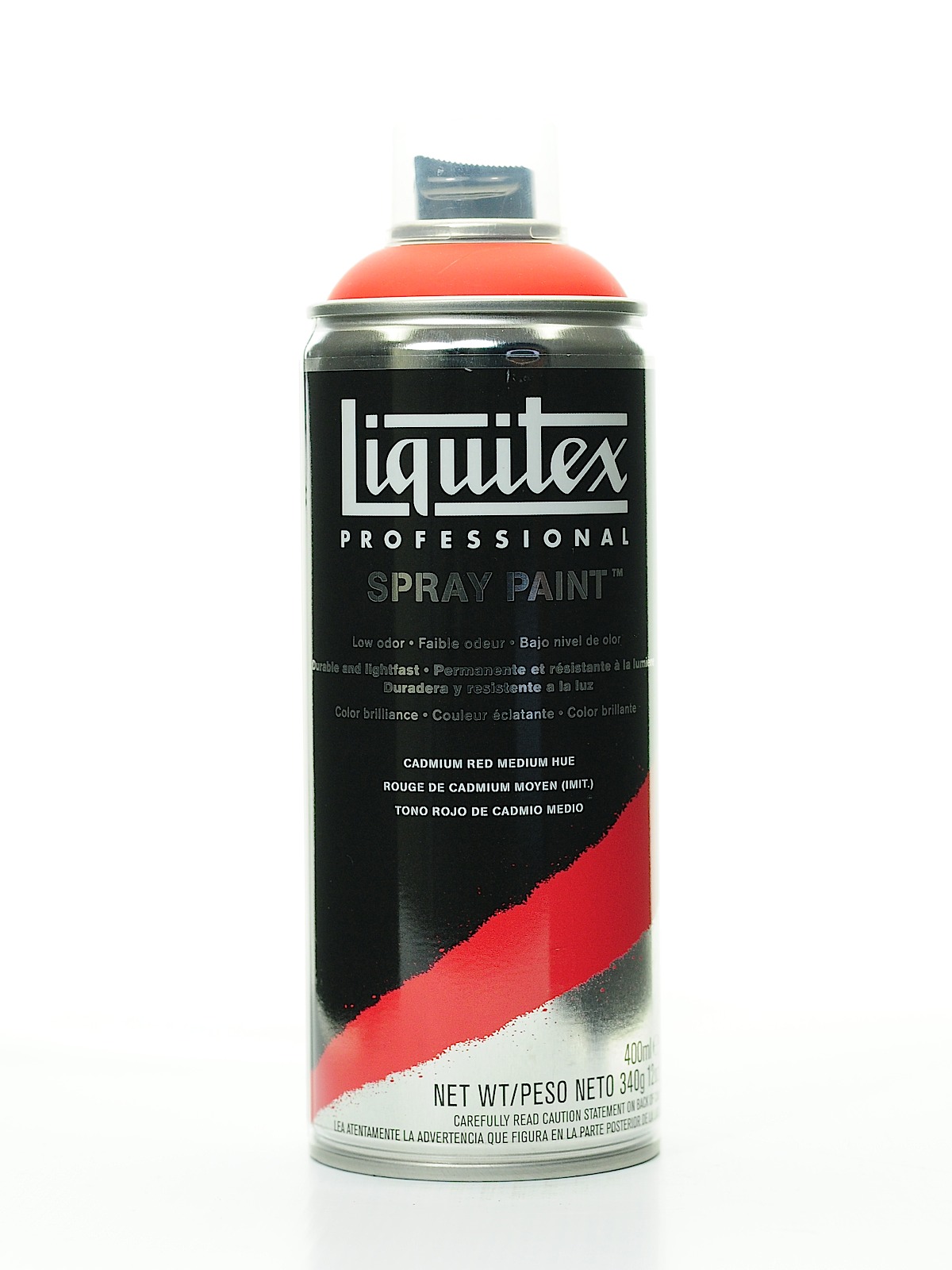 Professional Spray Paint 400 ml (12 oz) cadmium red medium hue