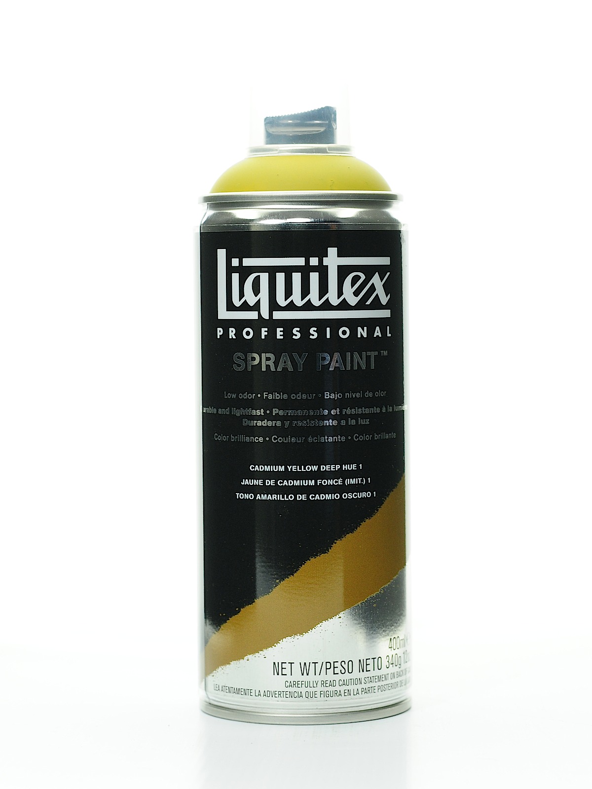 Professional Spray Paint 400 ml (12 oz) cadmium yellow deep hue 1