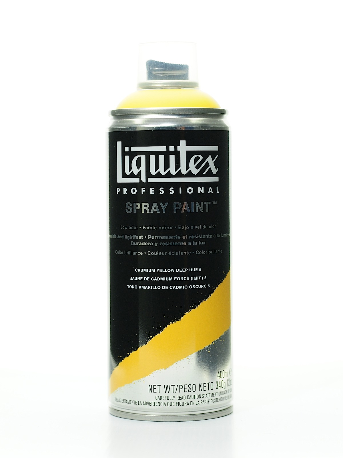 Professional Spray Paint 400 ml (12 oz) cadmium yellow deep hue 5