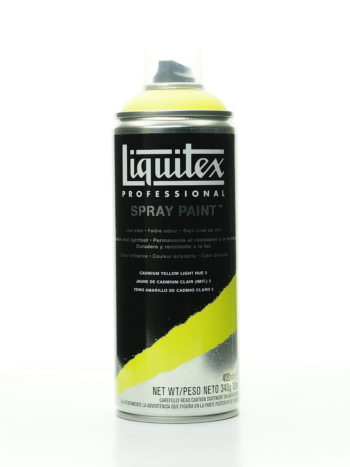 Professional Spray Paint 400 ml (12 oz) cadmium yellow light hue 5