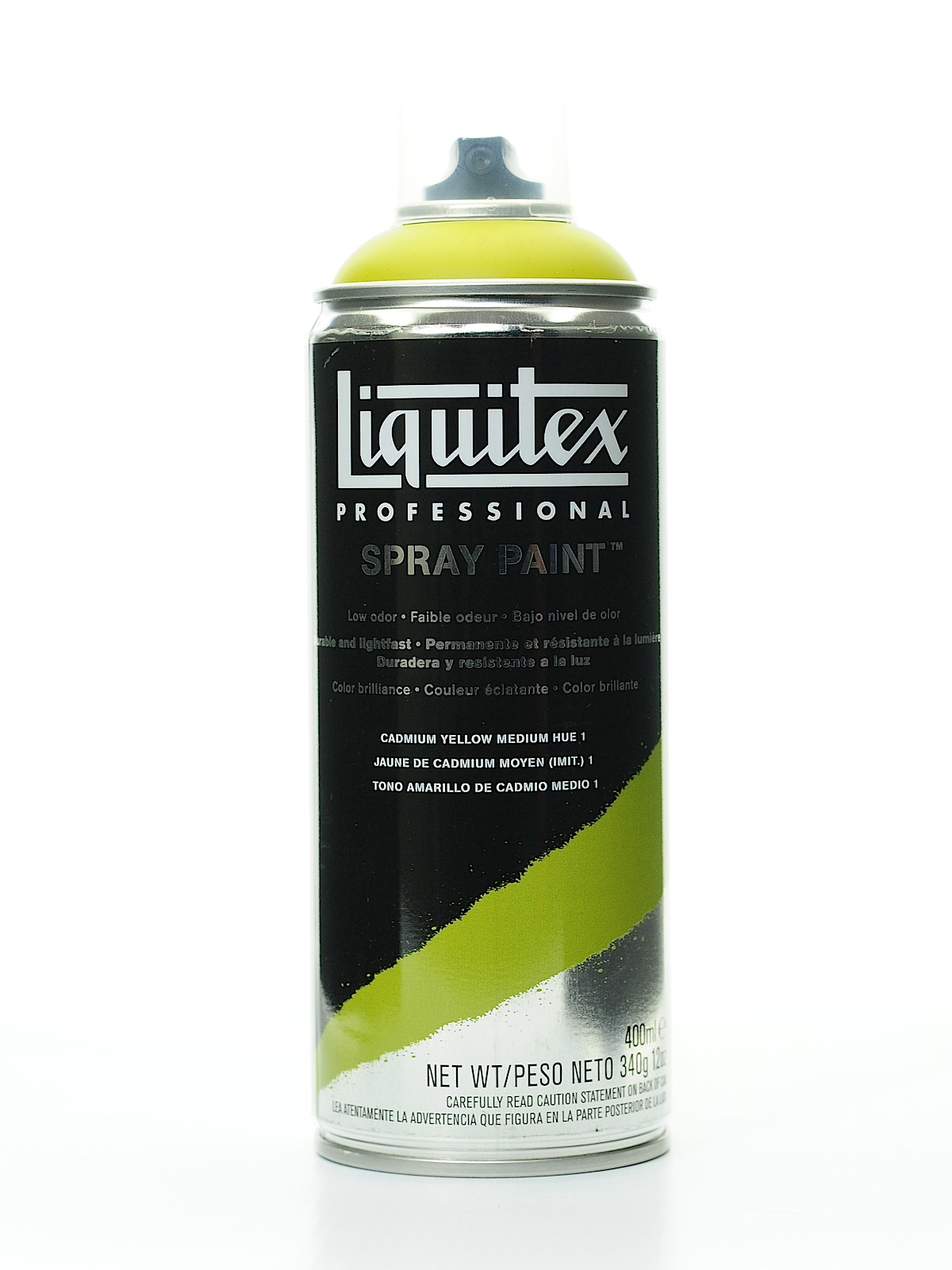 Professional Spray Paint 400 ml (12 oz) cadmium yellow medium hue 1