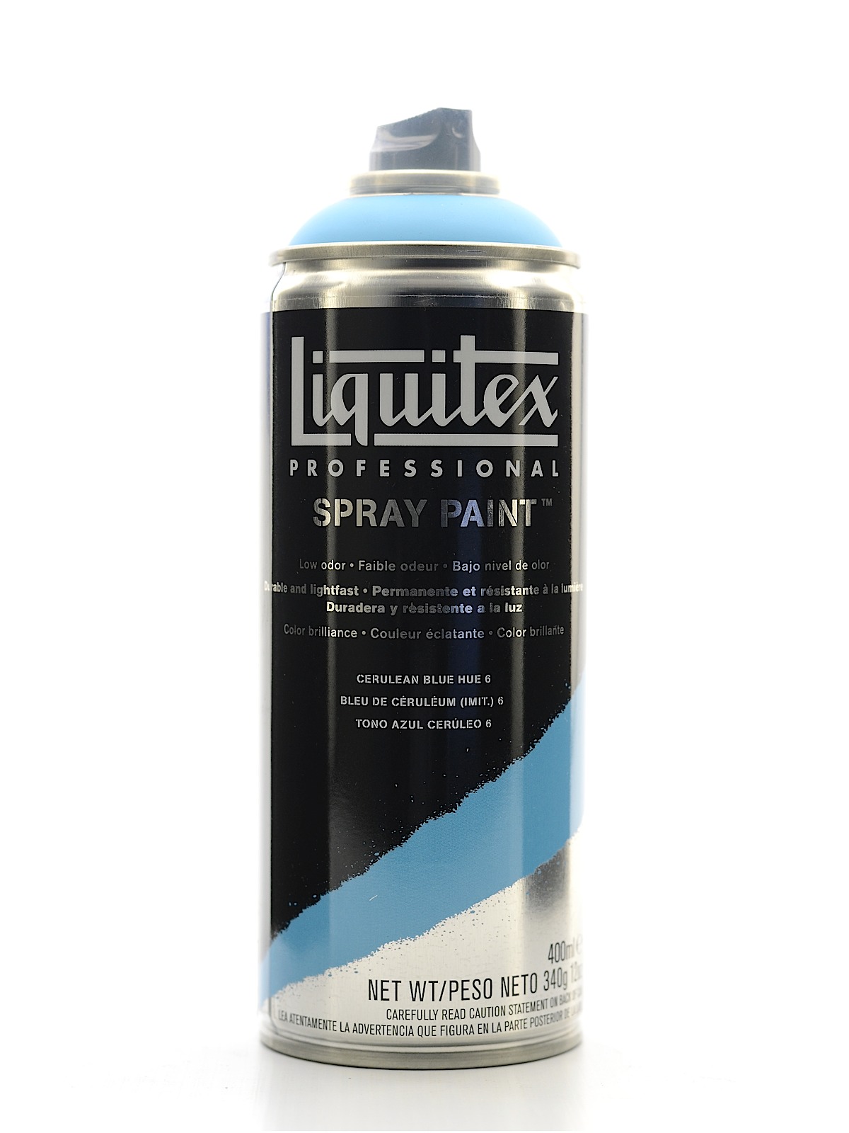 Professional Spray Paint 400 ml (12 oz) cerulean blue hue 6