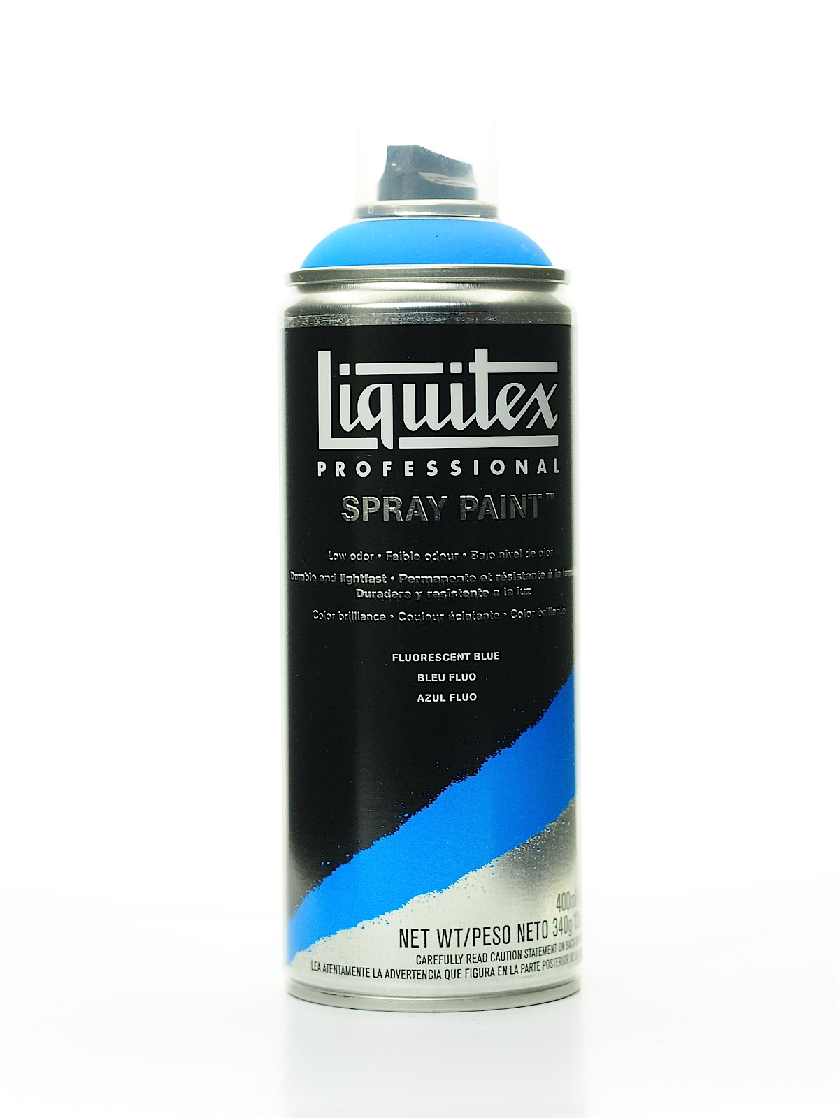 Professional Spray Paint 400 ml (12 oz) fluorescent blue