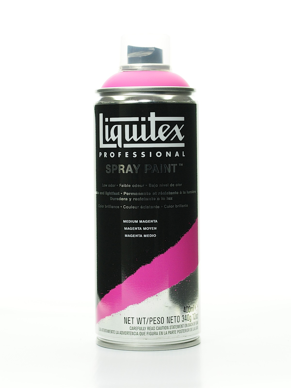 Professional Spray Paint 400 ml (12 oz) medium magenta