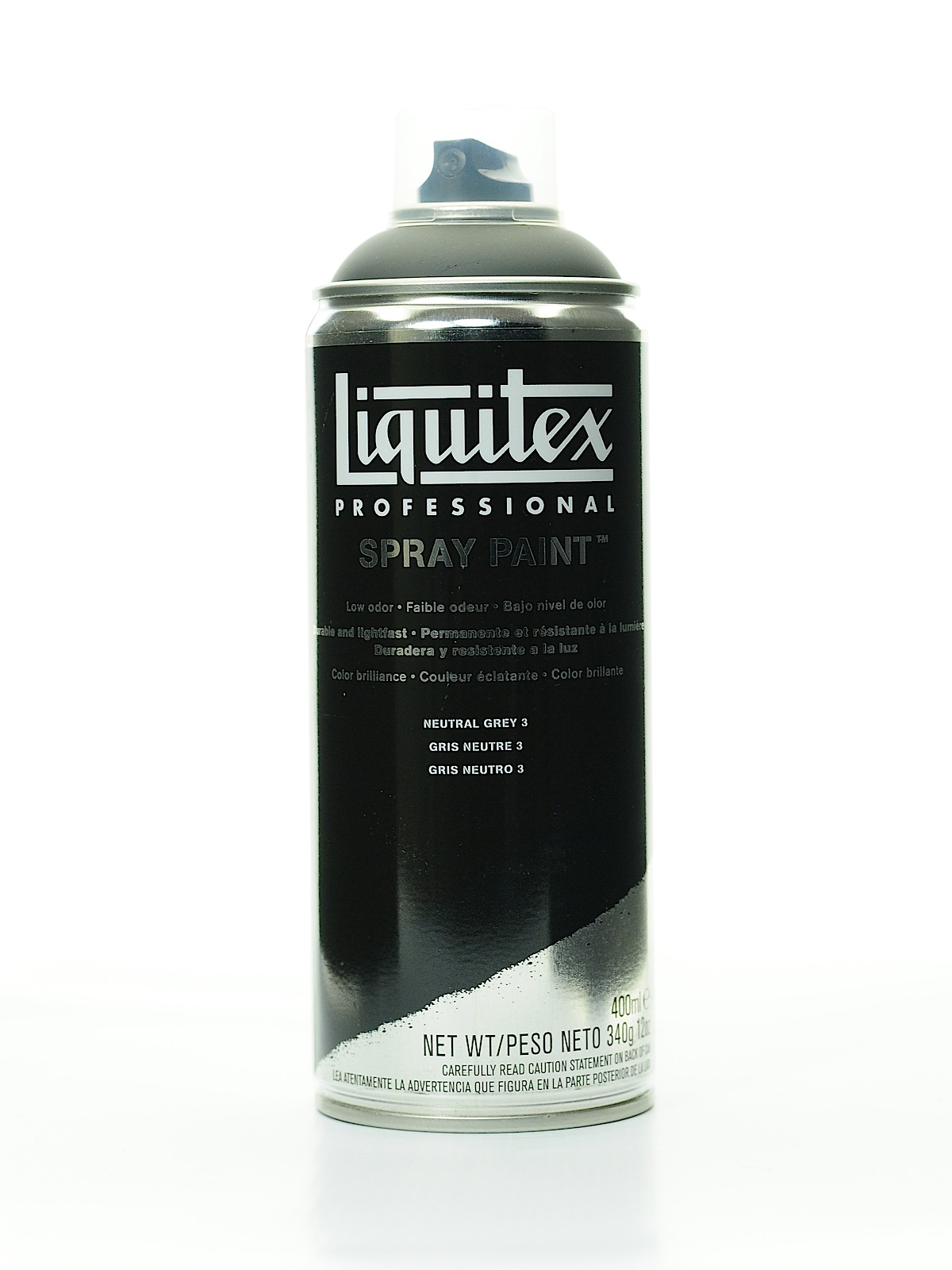Professional Spray Paint 400 ml (12 oz) neutral grey 3