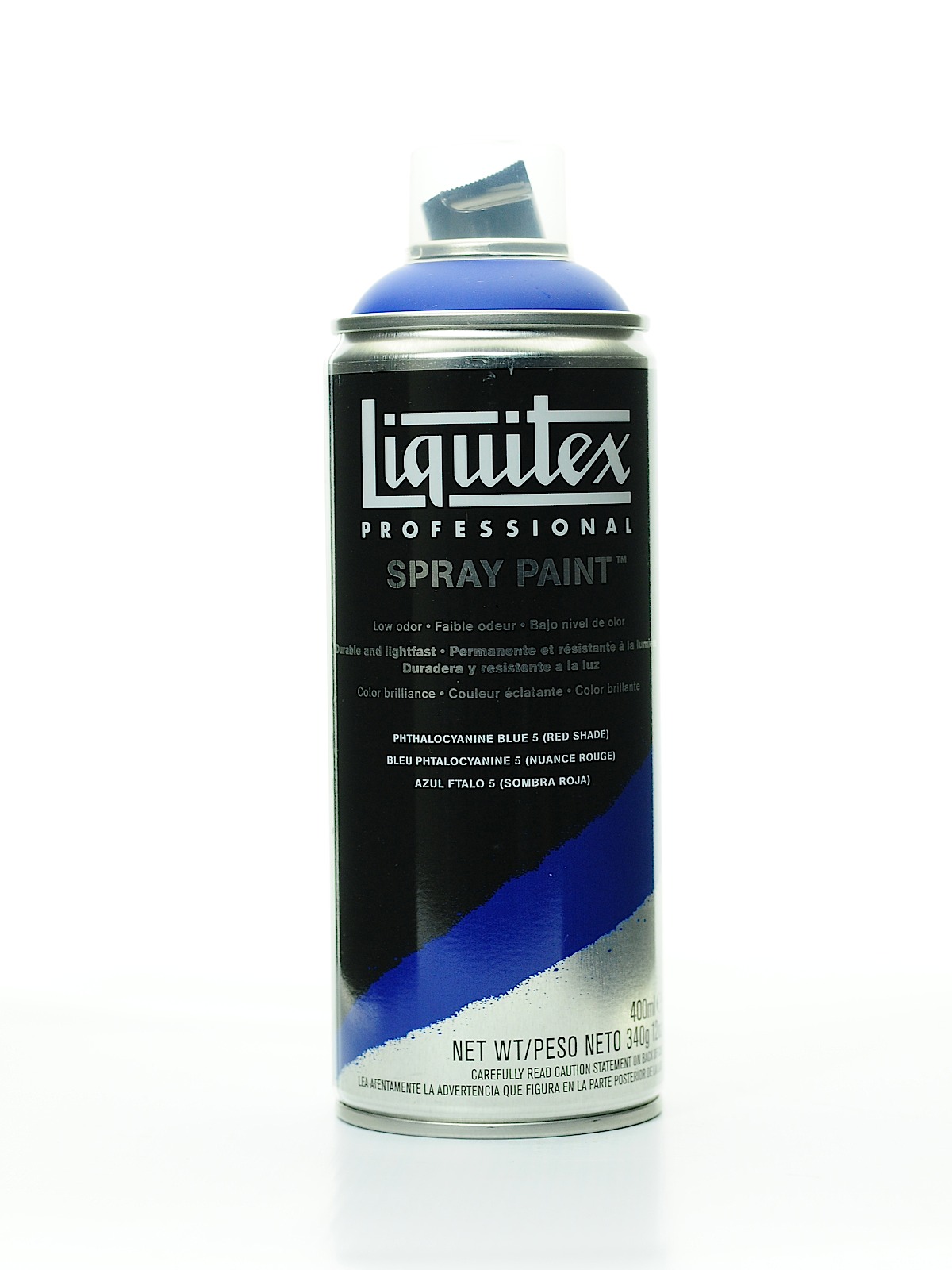 Professional Spray Paint 400 ml (12 oz) phthalo blue 5 (red shade)