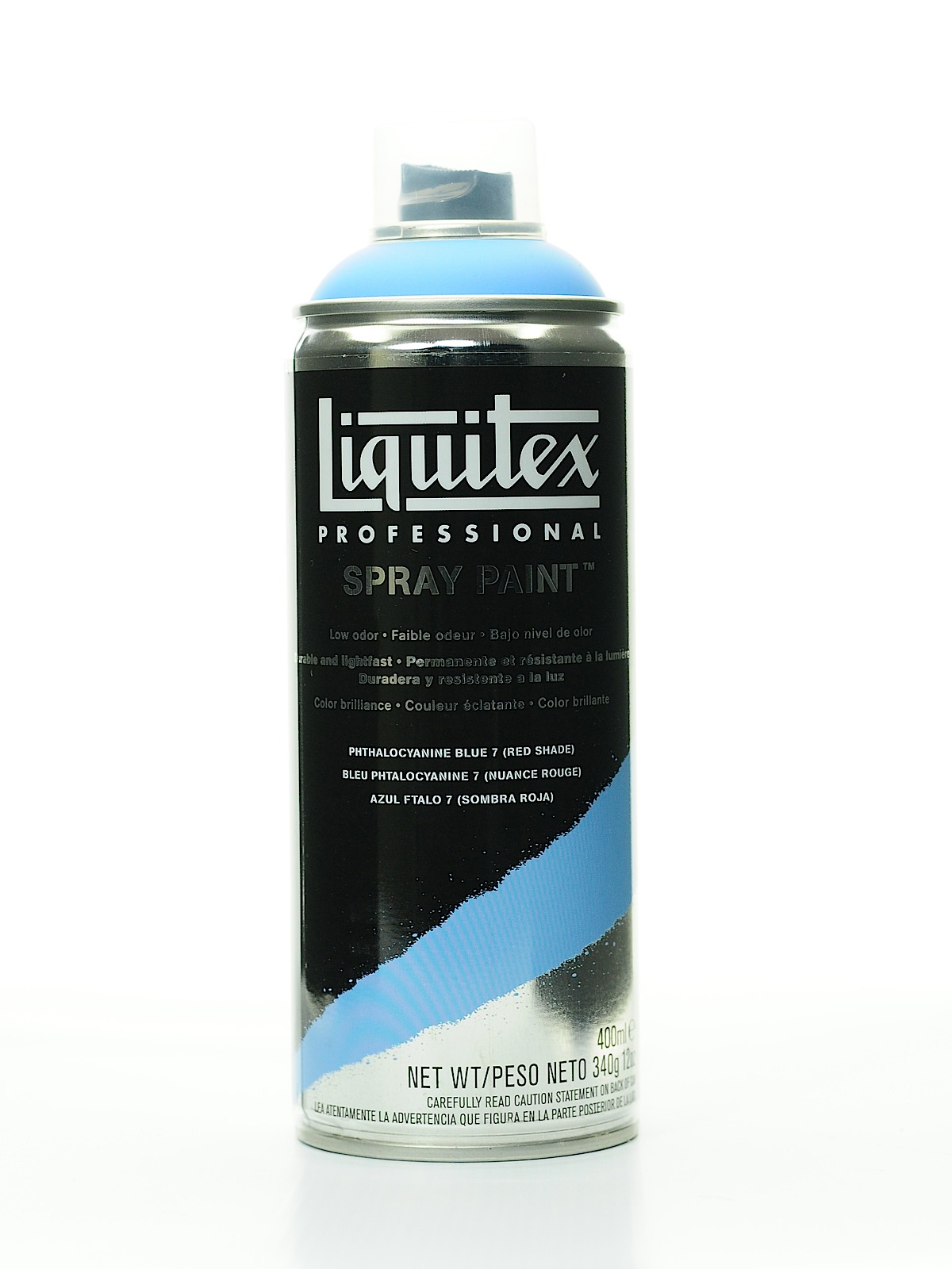 Professional Spray Paint 400 ml (12 oz) phthalo blue 7 (red shade)