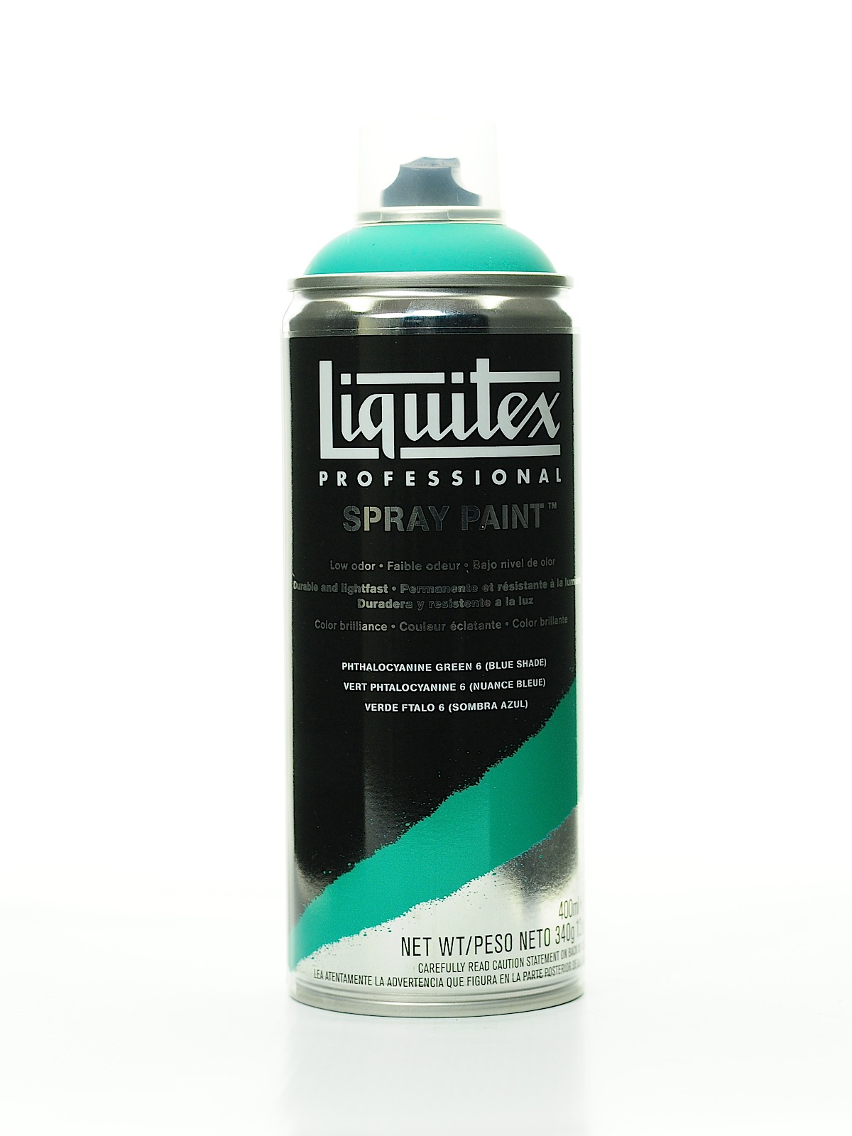 Professional Spray Paint 400 ml (12 oz) phthalo green 6 (blue shade)