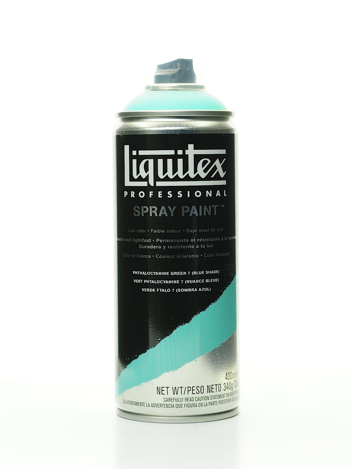 Professional Spray Paint 400 ml (12 oz) phthalo green 7 (blue shade)
