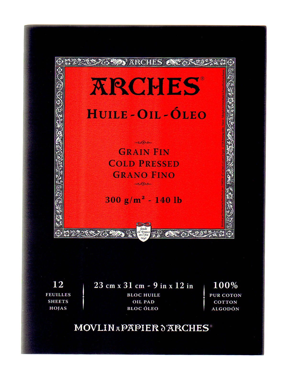 Oil Pads 9 in. x 12 in. 140 lb.