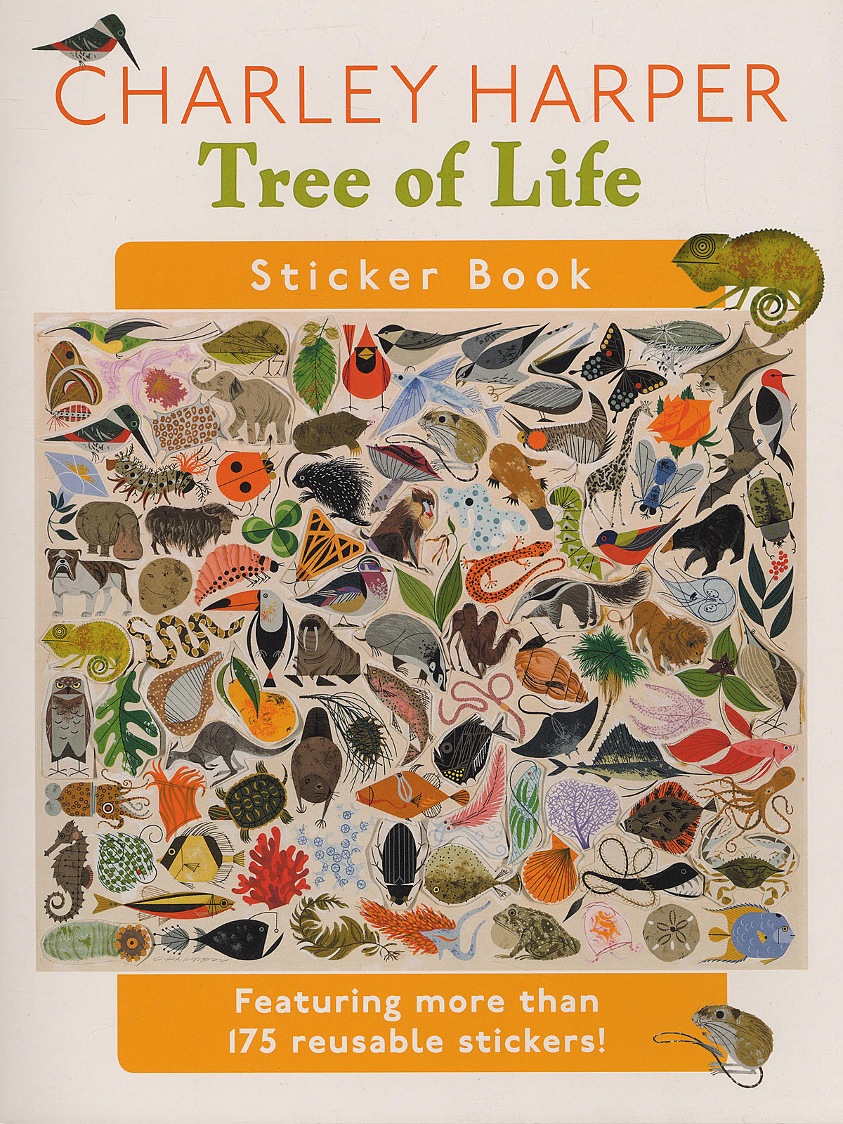 Sticker Books Charley Harper: Tree Of Life