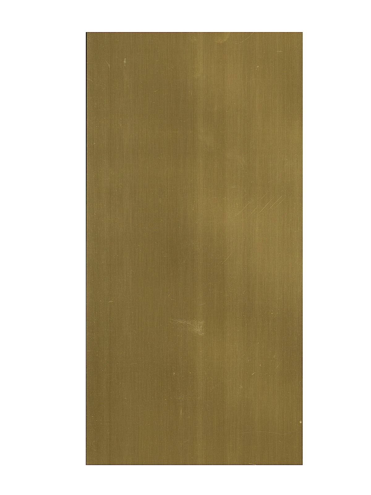 Structural Sheet Metal Brass 6 In. X 12 In. .025